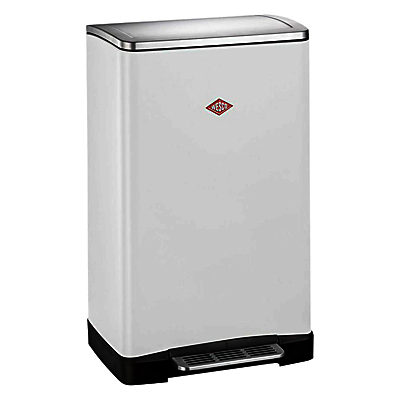 Wesco Big Double Boy Recycling Bin, 36L White Wesco Big Double Boy Recycling Bin, 36L White